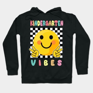 Hippie Kindergarten Vibes Teacher 1st Day Of School Hoodie